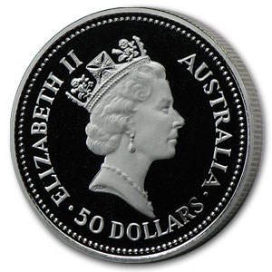 1989 Australia 1/2 oz Proof Platinum Koala