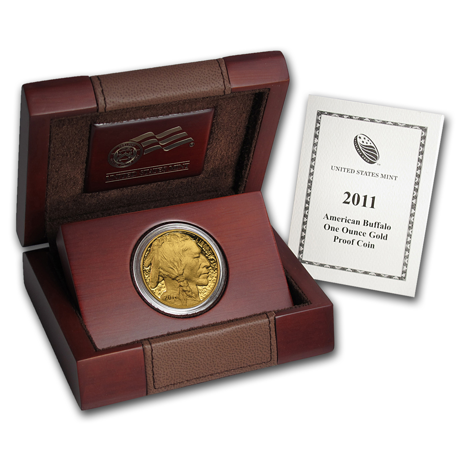 2011-W 1 oz Proof Gold Buffalo (w/Box &amp; COA)