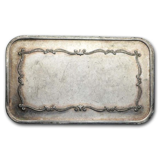 1 oz Silver Art Bar - California Crown Mint (Random Motif)