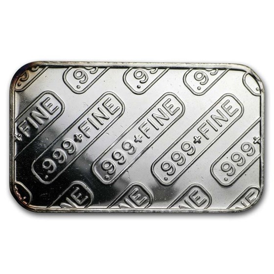 1 oz Silver Art Bar - California Crown Mint (Random Motif)