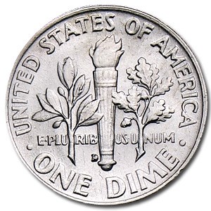 1953-D Roosevelt Dime BU