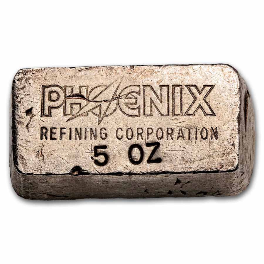 5 oz Silver Bar - Phoenix Refining Corporation