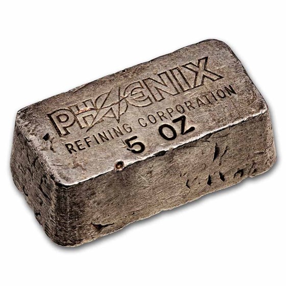 5 oz Silver Bar - Phoenix Refining Corporation