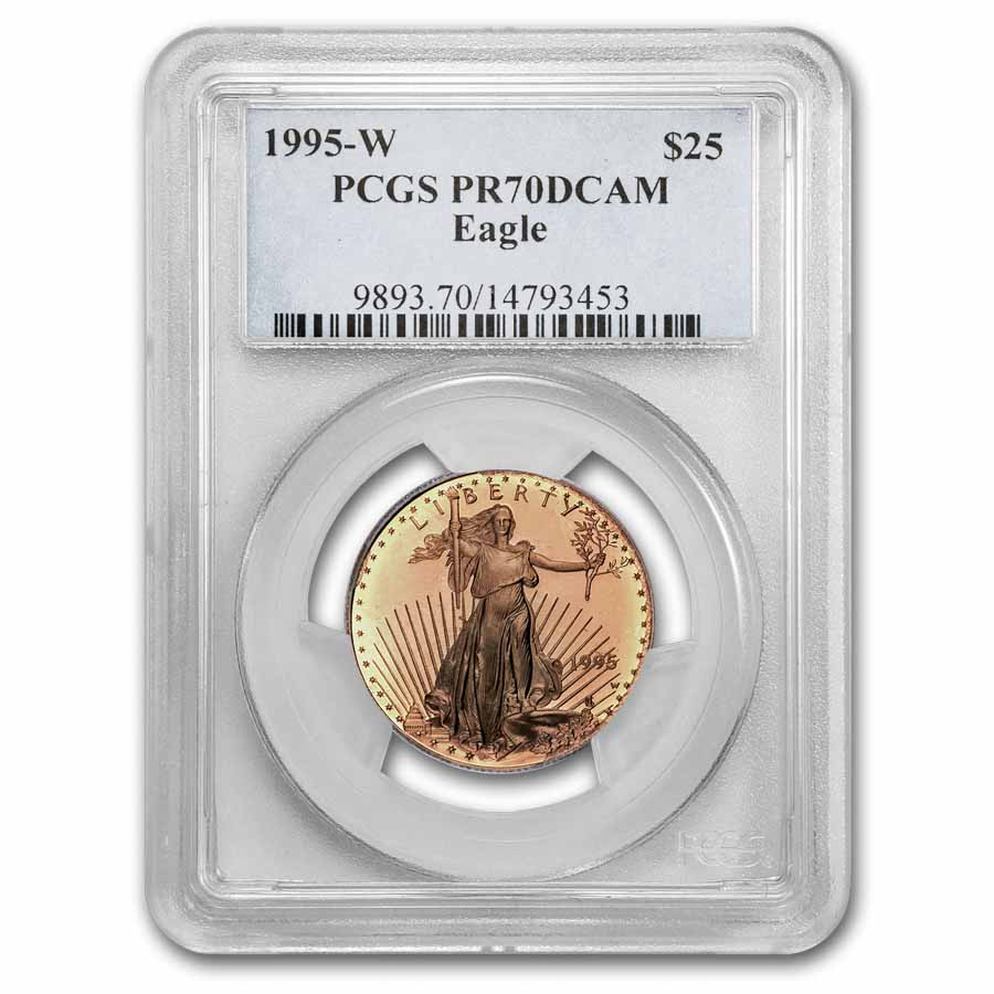 1995-W 1/2 oz Proof American Gold Eagle PR-70 DCAM PCGS