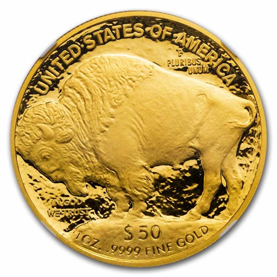 2008-W 1 oz Proof Gold Buffalo PF-70 NGC