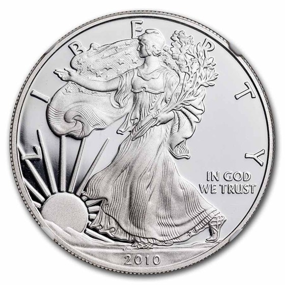 2010-W Proof American Silver Eagle PF-69 NGC