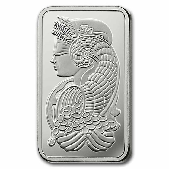 1 oz Silver Bar - PAMP Lady Fortuna (In Assay)