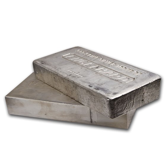 100 oz Silver Bar - Engelhard
