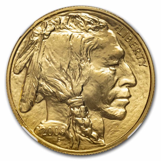 2009 1 oz Gold Buffalo MS-69 NGC