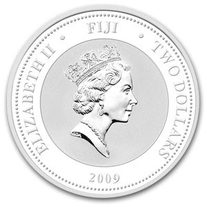 2009 1 oz Silver Game Fish of the Pacific Ocean (Marlin)