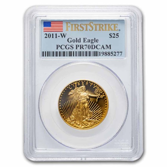 2011-W 4-Coin Proof American Gold Eagle Set PR-70 PCGS (FS)