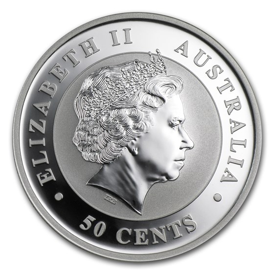 2012 Australia 1/2 oz Silver Koala BU