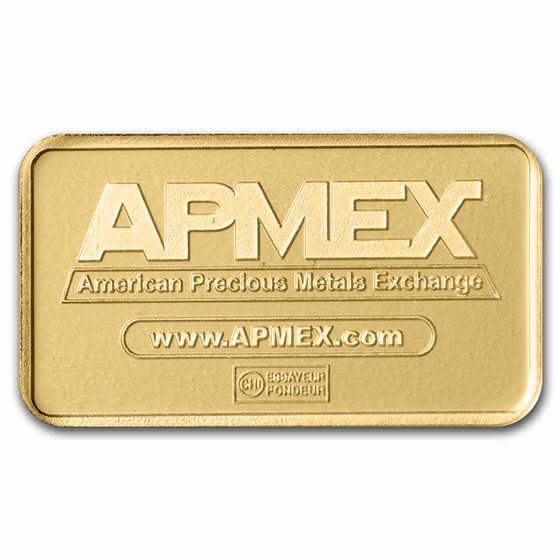 1 gram Gold Bar - APMEX (TEP)