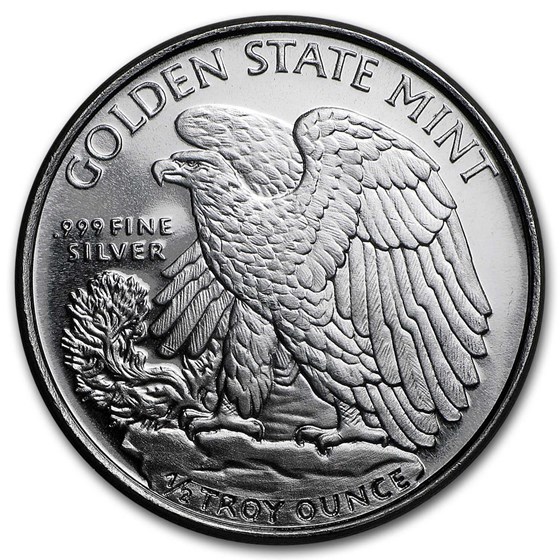 1/2 oz Silver Round - Walking Liberty