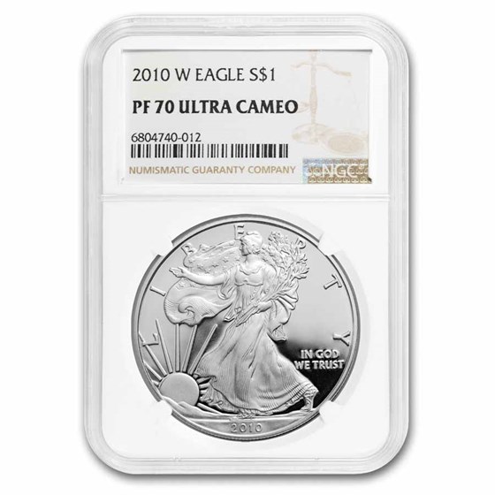2010-W Proof American Silver Eagle PF-70 NGC