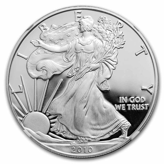 2010-W Proof American Silver Eagle PF-70 NGC