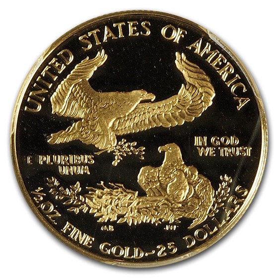 1989-P 1/2 oz Proof American Gold Eagle PR-70 DCAM PCGS