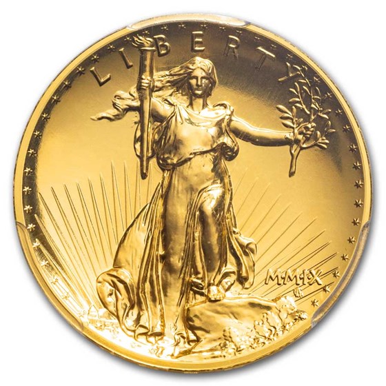 2009 (MMIX) Ultra High Relief Double Eagle MS-70 PCGS