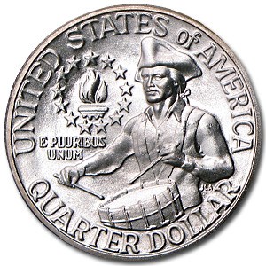 1976-S 40% Silver Washington Quarter BU