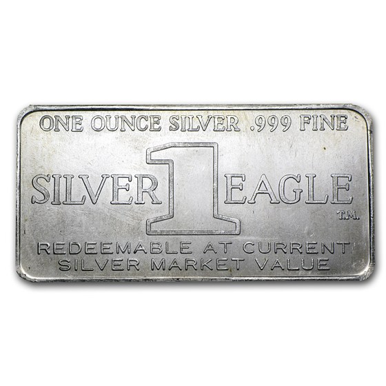 1 oz Silver Bar - Silver Eagles Nest