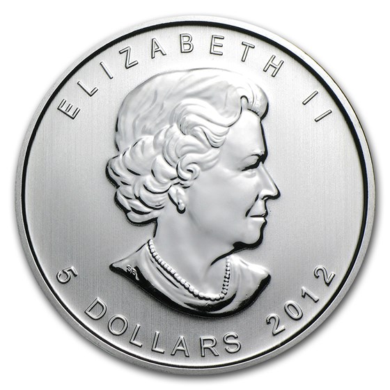 2012 Canada 1 oz Silver Maple Leaf BU