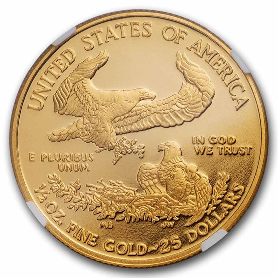 2011-W 1/2 oz Proof American Gold Eagle PF-70 UCAM NGC