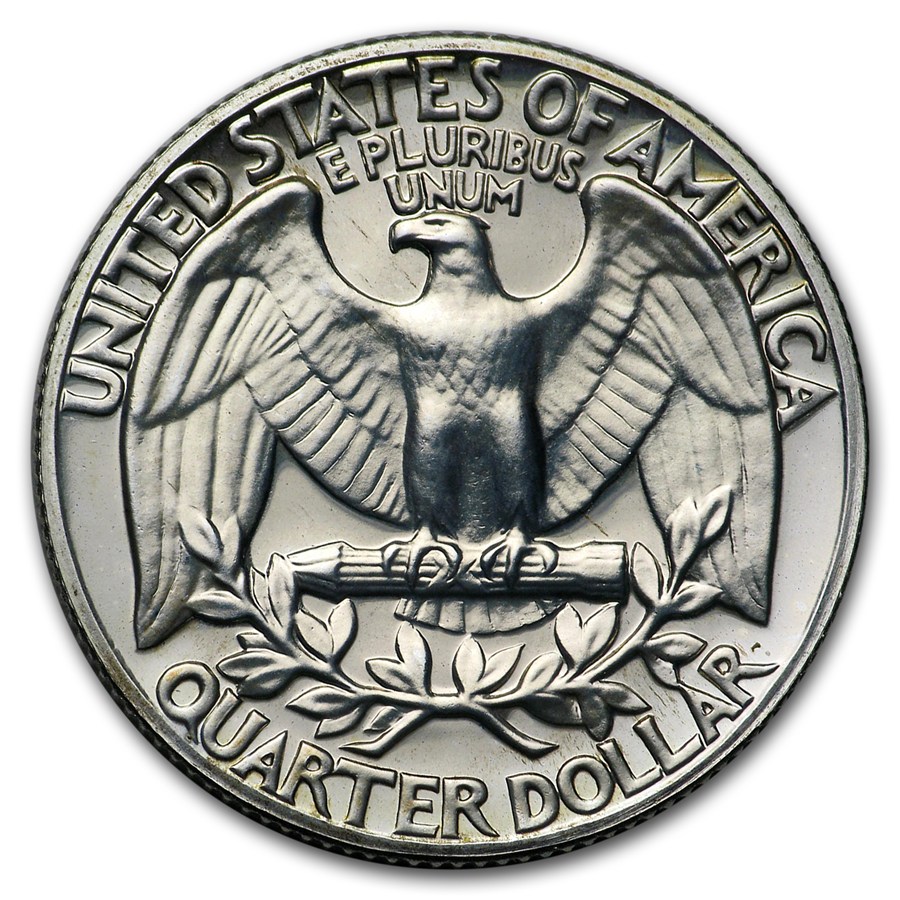 1964 Washington Quarter Gem Proof