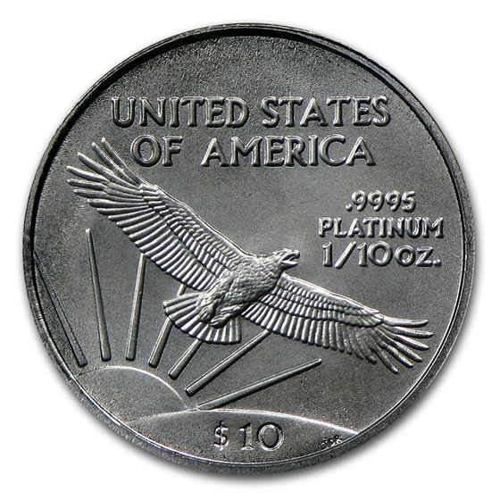 2006 1/10 oz American Platinum Eagle BU
