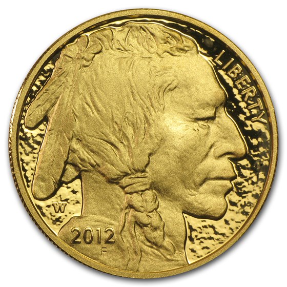 2012-W 1 oz Proof Gold Buffalo (w/Box &amp; COA)