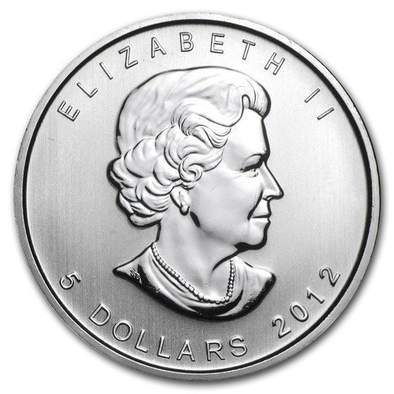 2012 Canada 1 oz Silver Wildlife Series Moose