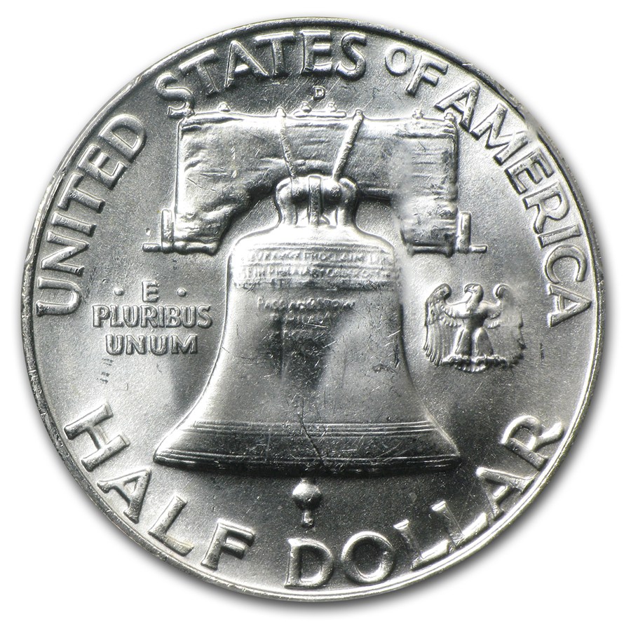 1959-D Franklin Half Dollar MS-65 PCGS (FBL)