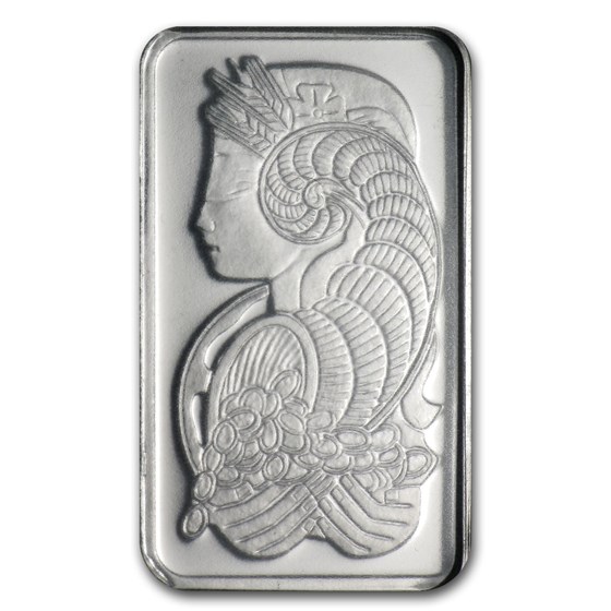 1 gram Platinum Bar - PAMP Suisse Lady Fortuna (In Assay)