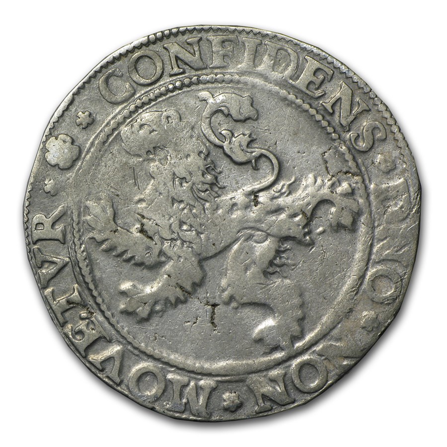 Netherlands/Holland Silver Lion Daalder VF (Random Years)