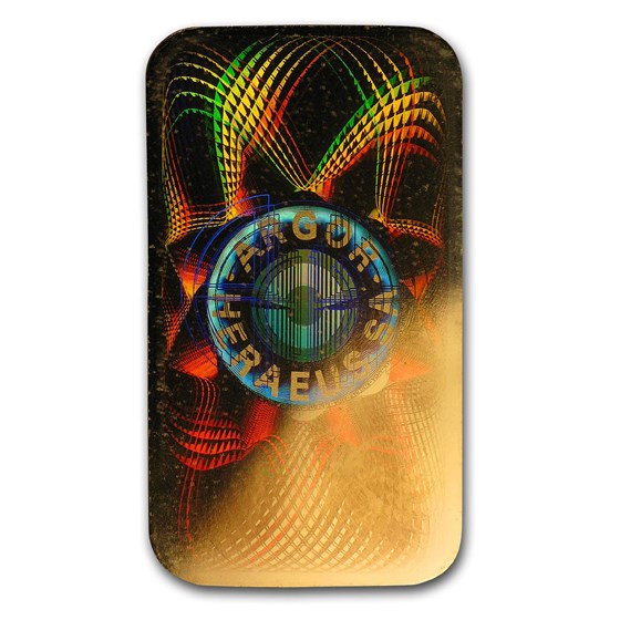 1 oz Gold Bar - Argor-Heraeus KineBar Design (In Assay)