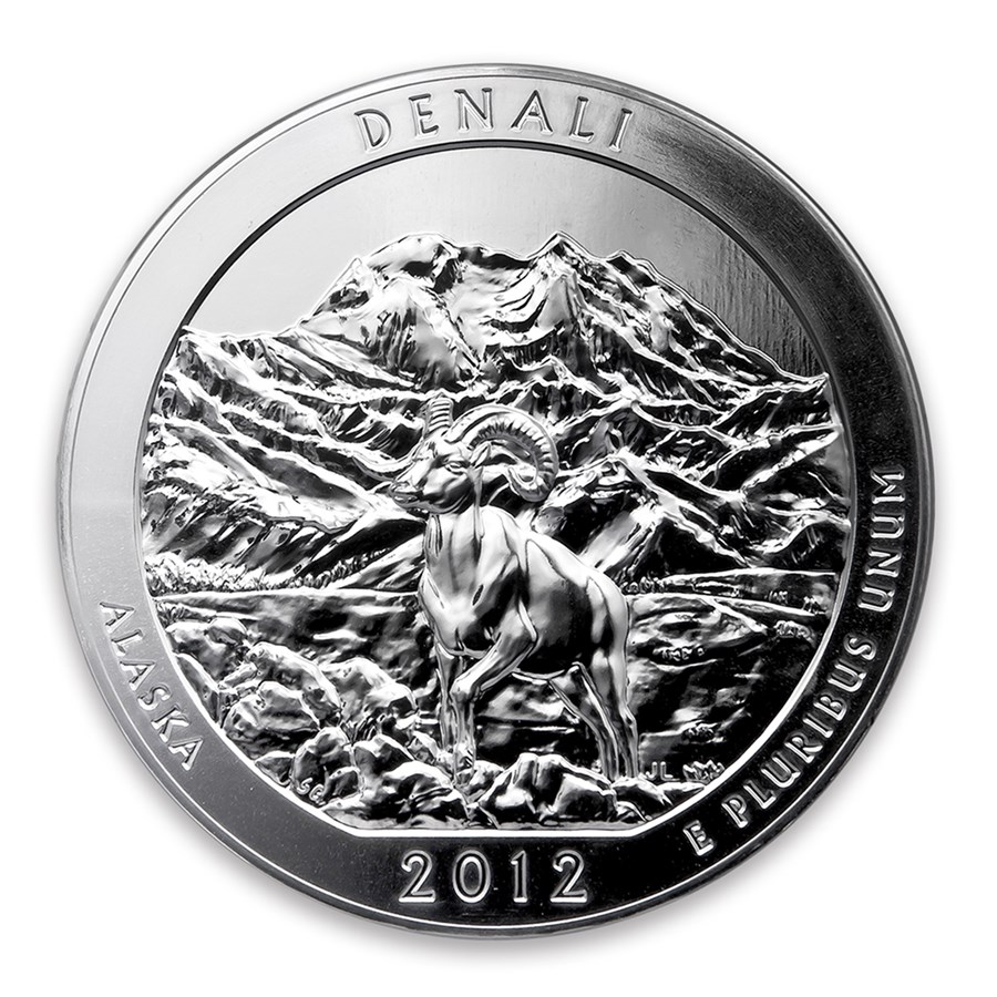 2012 5 oz Silver ATB Denali National Park, AK
