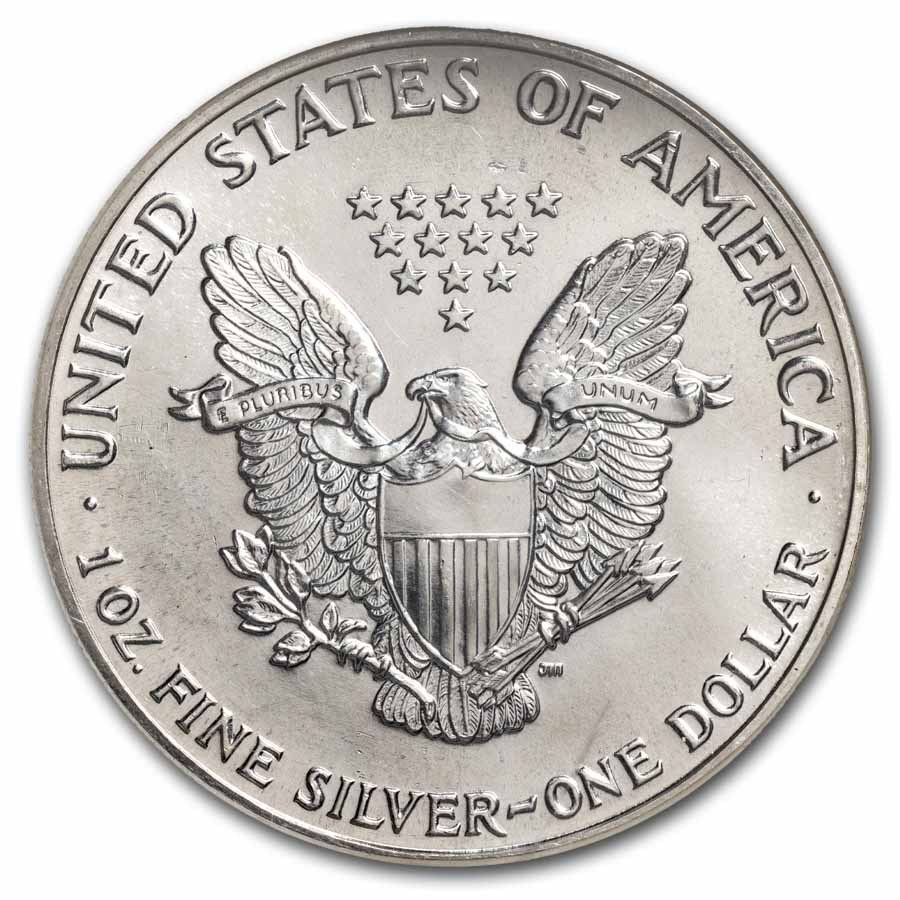 1988 American Silver Eagle MS-69 NGC