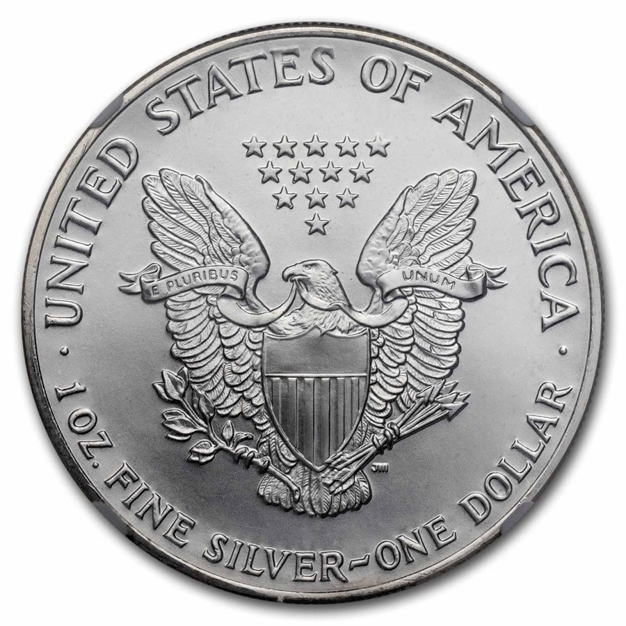 1989 American Silver Eagle MS-69 NGC