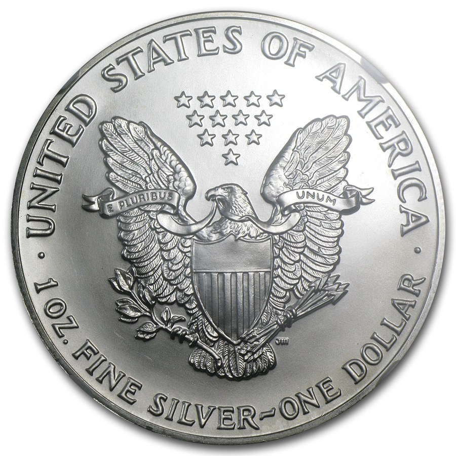 1991 American Silver Eagle MS-69 NGC