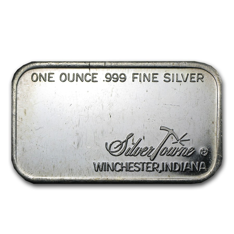 1 oz Silver Bar - RENO (Silvertowne)