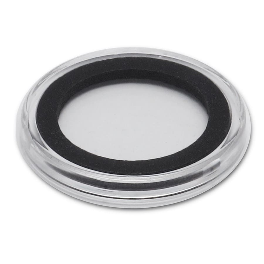 Coin Capsule w/Black Gasket - 32 mm