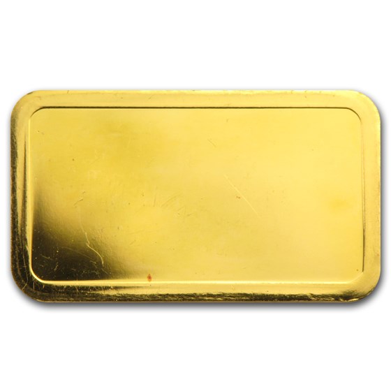 10 gram Gold Bar - Degussa (Pressed)