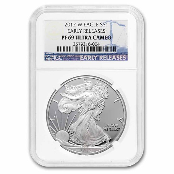 2012-W Proof American Silver Eagle PF-69 NGC