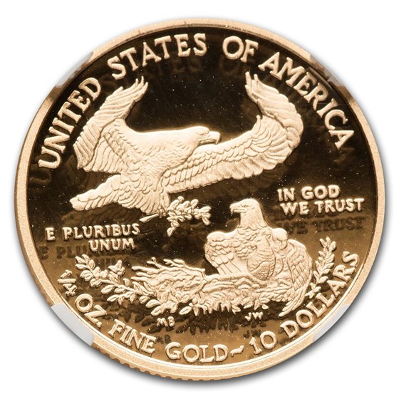 2012-W 1/4 oz Proof American Gold Eagle PF-70 UCAM NGC