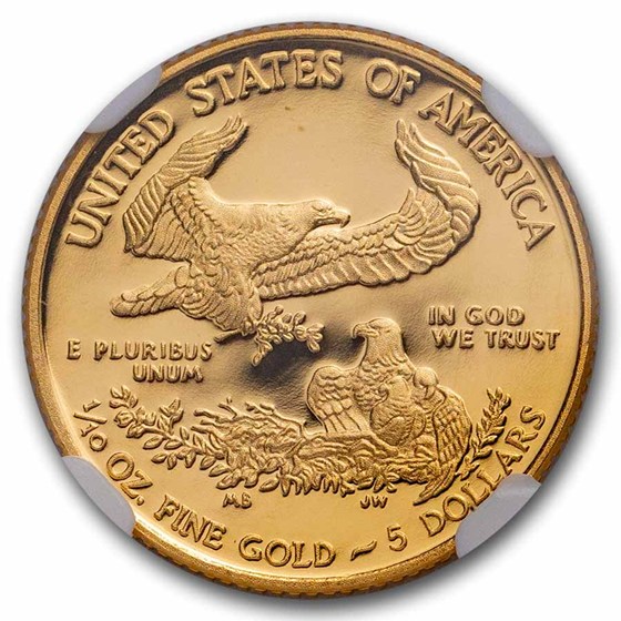 2012-W 1/10 oz Proof American Gold Eagle PF-70 UCAM NGC