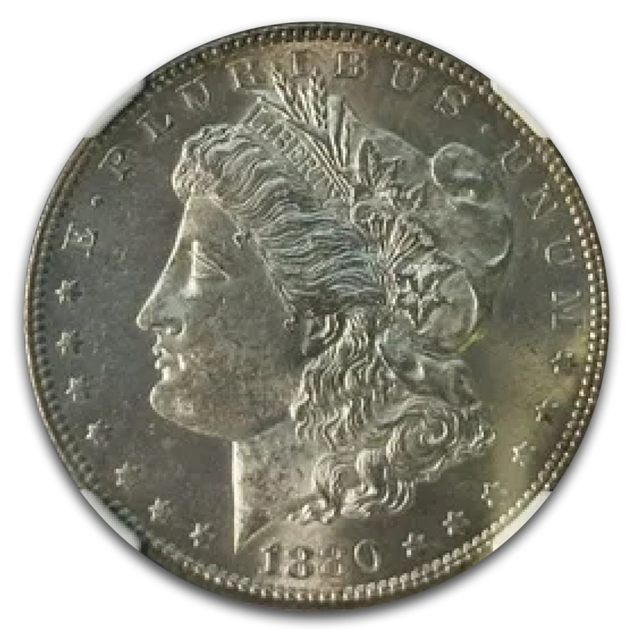 1880-O Morgan Dollar MS-63 NGC (CAC)