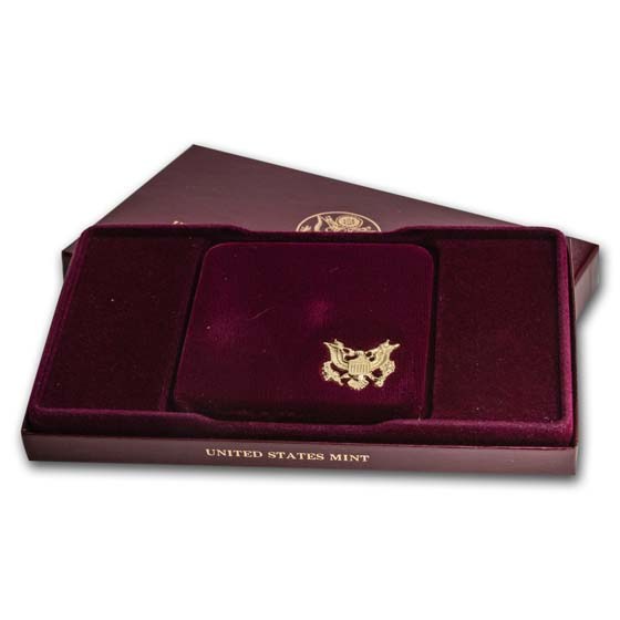 1988-W Gold $5 Commem Olympic Proof (w/Box &amp; COA)