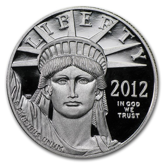 2012-W 1 oz Proof American Platinum Eagle (w/Box &amp; COA)
