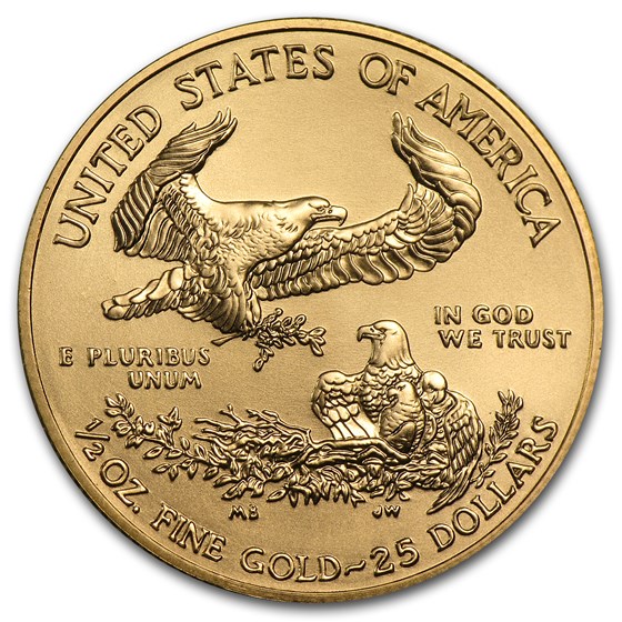 2013 1/2 oz American Gold Eagle BU