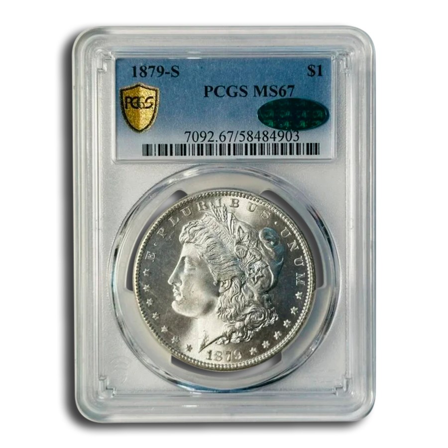 1879-S Morgan Dollar MS-67 PCGS (CAC)