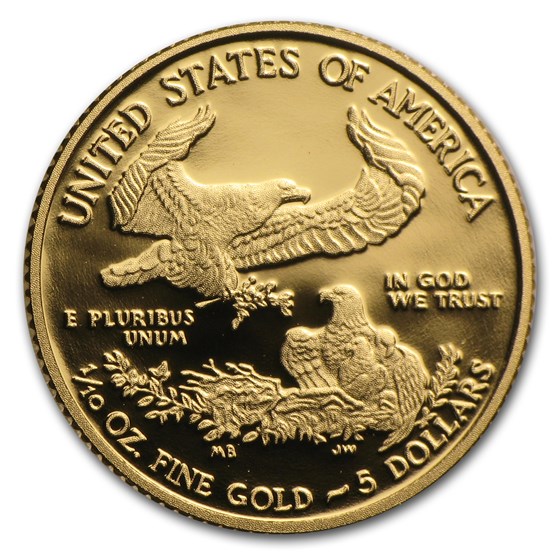 2011-W 1/10 oz Proof American Gold Eagle (w/Box &amp; COA)